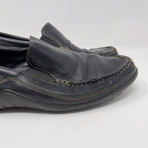 Cole Haan Mens Size 10 Black Tucker Venetian Loafer Slip On Comfort Casual Shoe - Picture 6 of 15